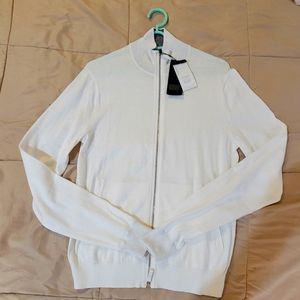 A/X Armani Exchange white sweater NWT